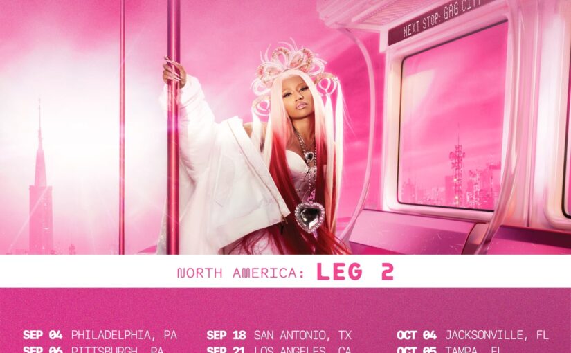 Nicki Minaj Announces Leg 2 of ‘The Pink Friday 2 World Tour’
